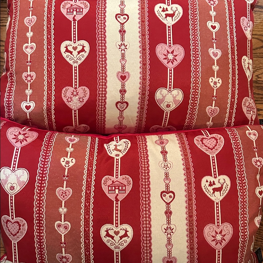 Alpine inspired pillows